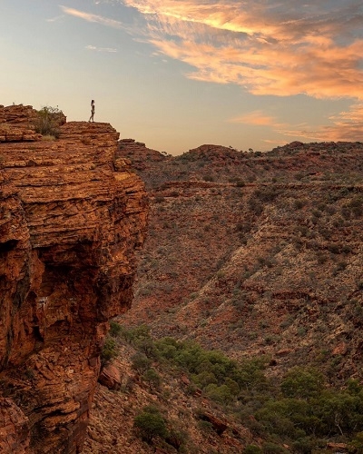 Королевский каньон, расположенный в национальном парке Ватаррк (Watarrka)