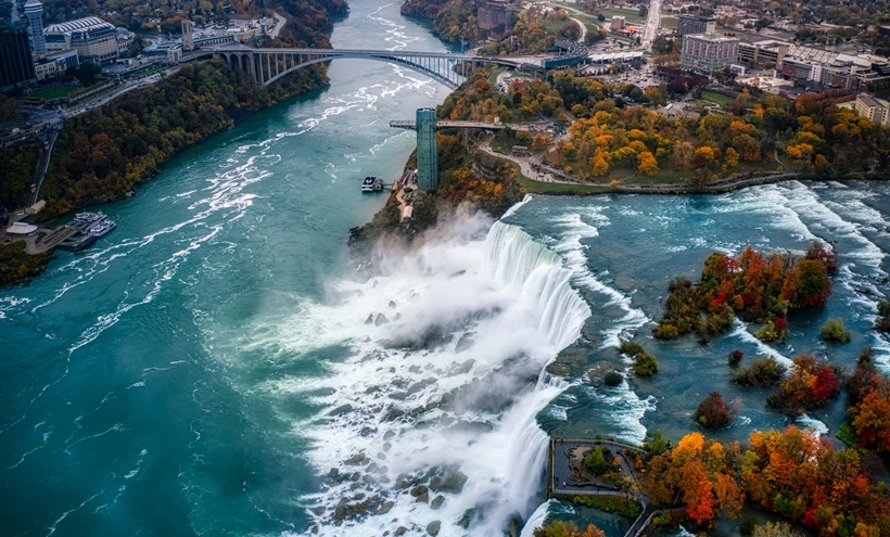 Ниагарский водопад, Канада